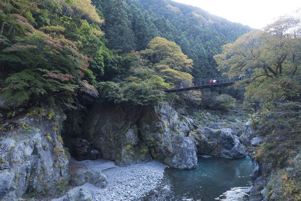 写真:鳩ノ巣渓谷