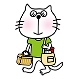 たまらんにゃ~会長イラスト