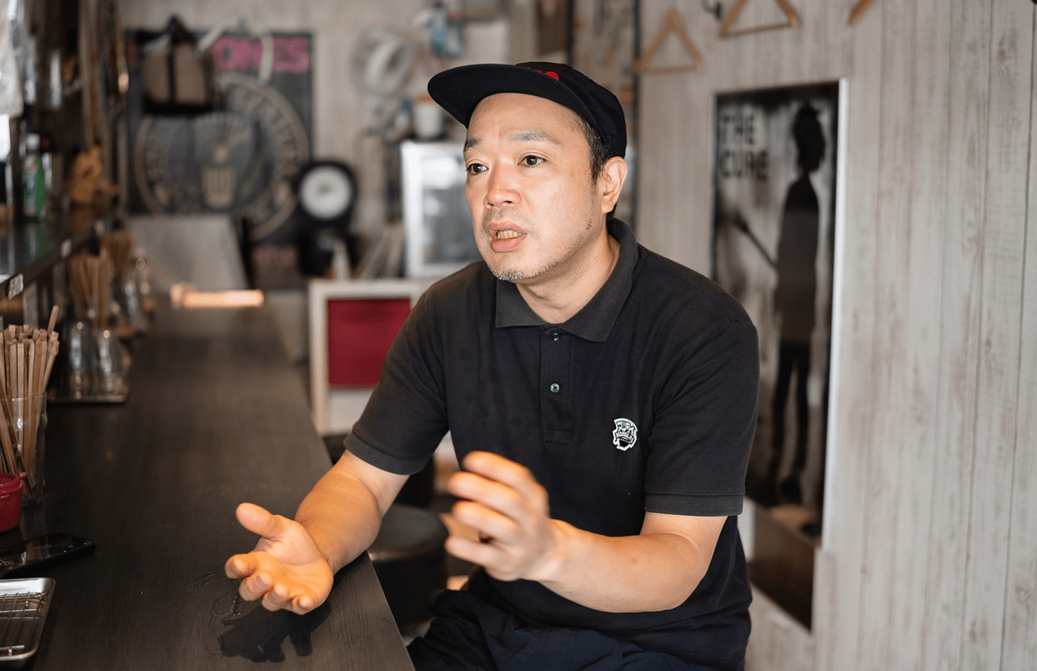 写真:昭島市のよさについて語る礒田さん