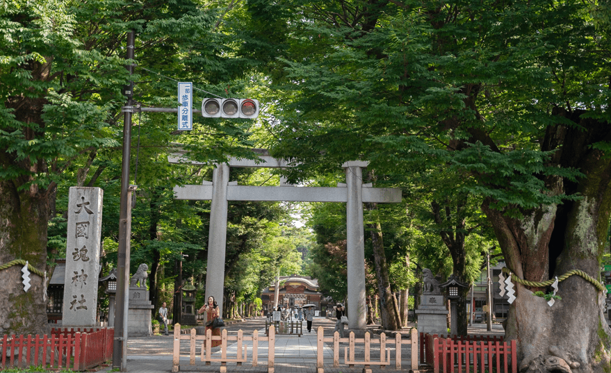 写真:府中市のシンボル「大國魂神社」1