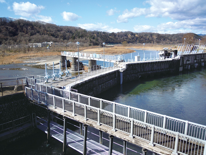Hamura Intake Weir