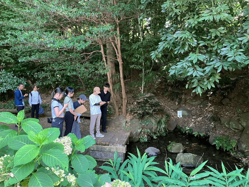 竹林公園の湧水スポット
