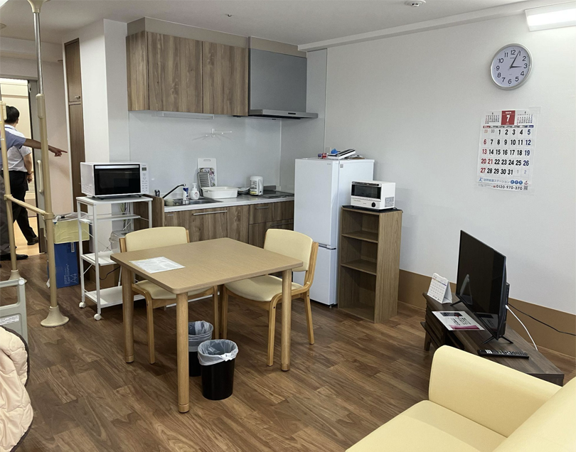 入居者の部屋の様子