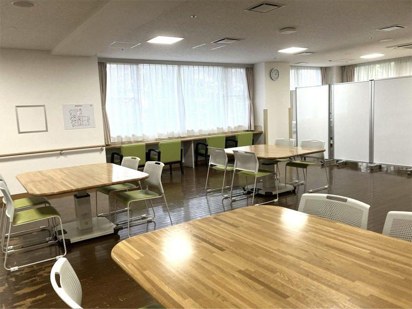 広々使える、地域交流室