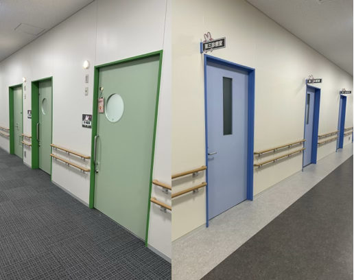 階層により、コンセプトカラーで色分けされています。