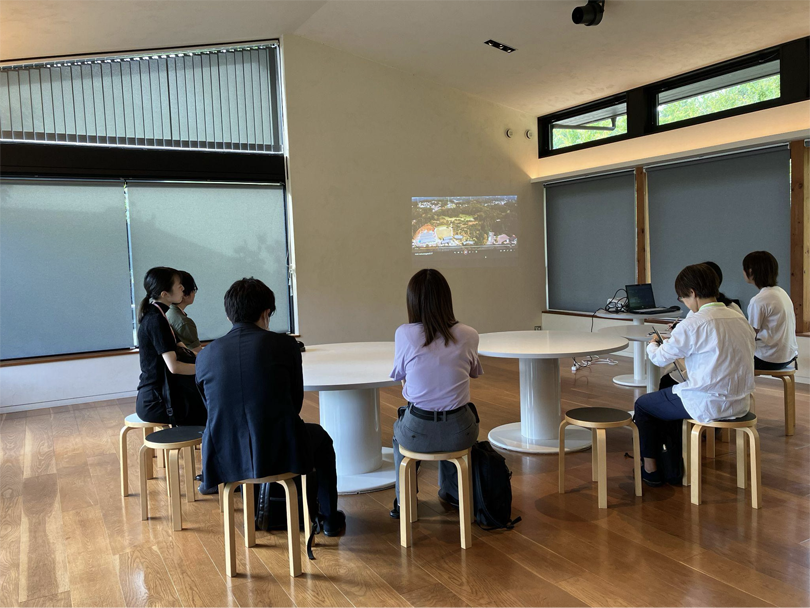 事業説明では、多くの来場者に楽しんでいただきたいという想いが伝わりました。