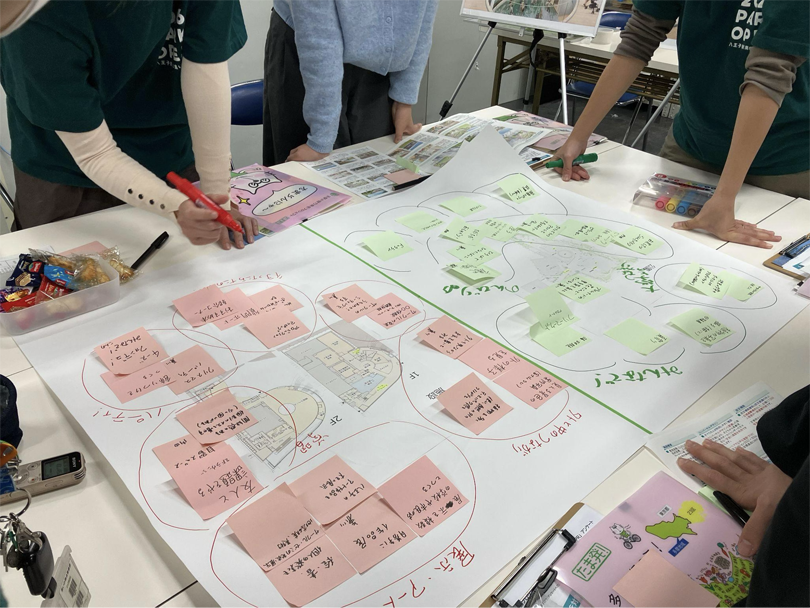 それぞれの感性により自由な意見とアイデアが光ります。