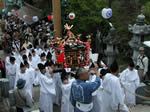 Musashi-mitake Jinja Shrine Hinode Festival