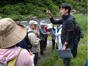 新緑の御岳渓谷自然観察会