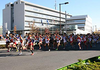The 79th Okutama Valley Ekiden(Relay Road Race) Championships in Ome and Okutama