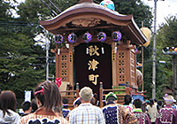 秋津町の氷川神社の例大祭