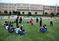 駒沢女子大学サッカー教室「日テレ・ベレーザの選手とサッカーをしよう！」