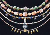 Motoko Ito Glassbeads Necklace Exhibition