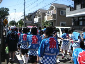 野際神社の夏祭り