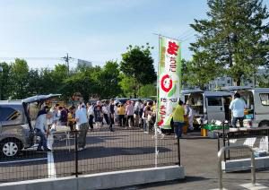 Machida City Sunday morning market