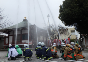 Cultural Property Firefighting Practice