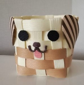 エコ素材でワンちゃんのペン立てを作ろう！