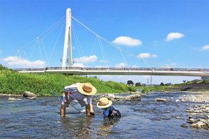 ひの市民大学「あなたの街の非常食　多摩川水系で魚釣り」