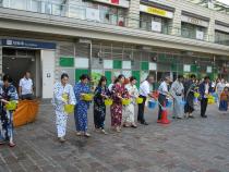 江戸の知恵「打ち水日和2019」in小金井