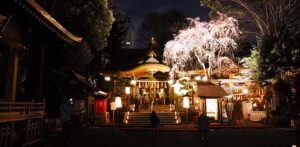 Koyasu Shrine Night Worship