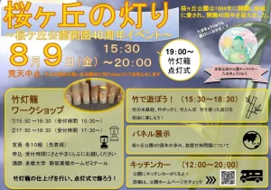 桜ヶ丘の灯り～桜ヶ丘公園開園40周年イベント