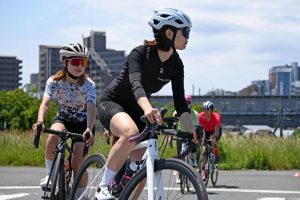 いなぎペアパークでサイクルイベント