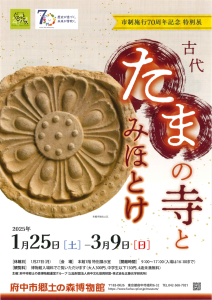 市制施行70周年記念 特別展「古代たまの寺とみほとけ」
