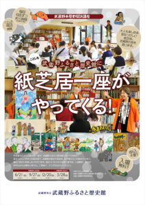 令和8年度 歴史探訪講座 武蔵野ふるさと歴史館に紙芝居一座がやってくる!画像