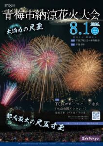 第78回青梅市納涼花火大会画像