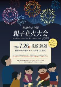相原中央公園 親子花火大会画像