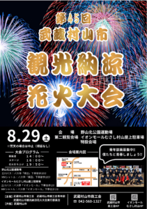 第45回武蔵村山市観光納涼花火大会画像